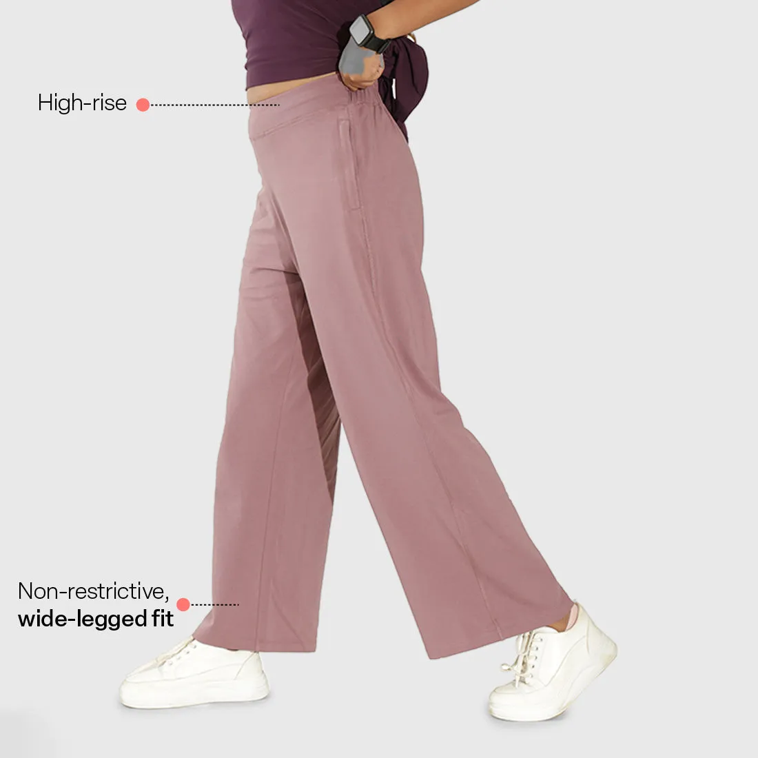 AM:PM Cotton Wide Legged Pants