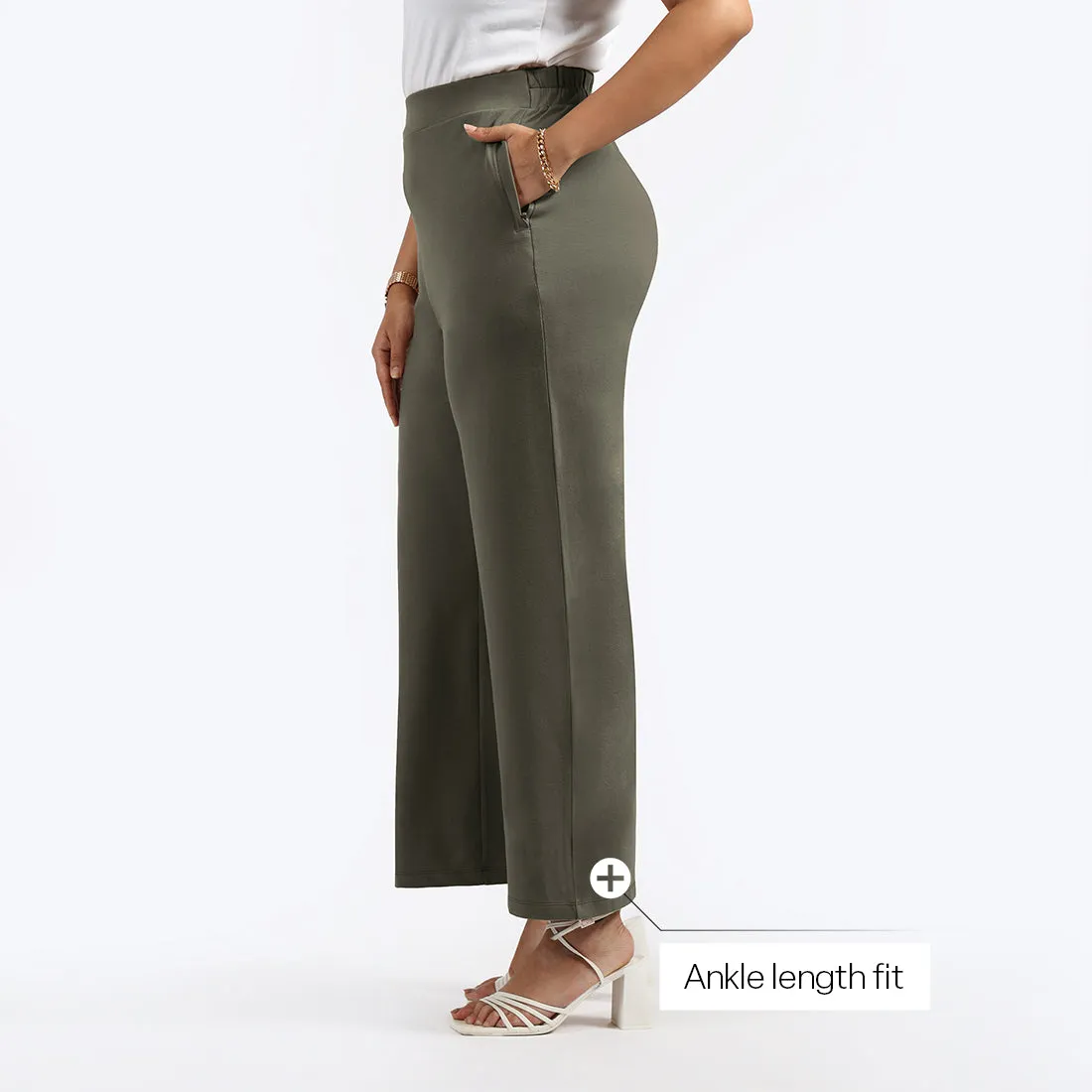 AM:PM Cotton Wide Legged Pants