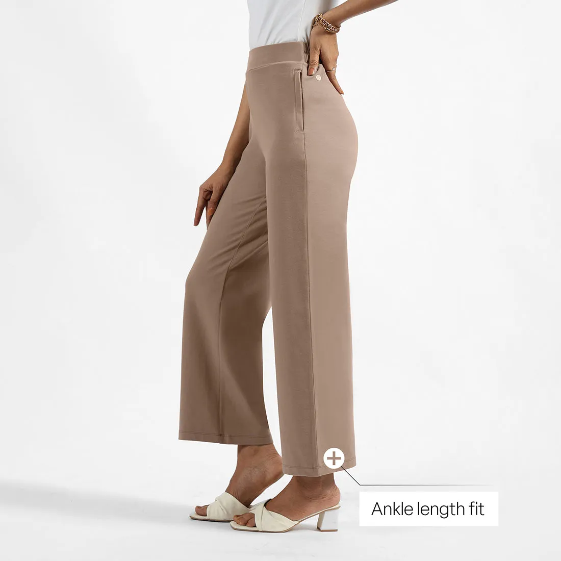 AM:PM Cotton Wide Legged Pants