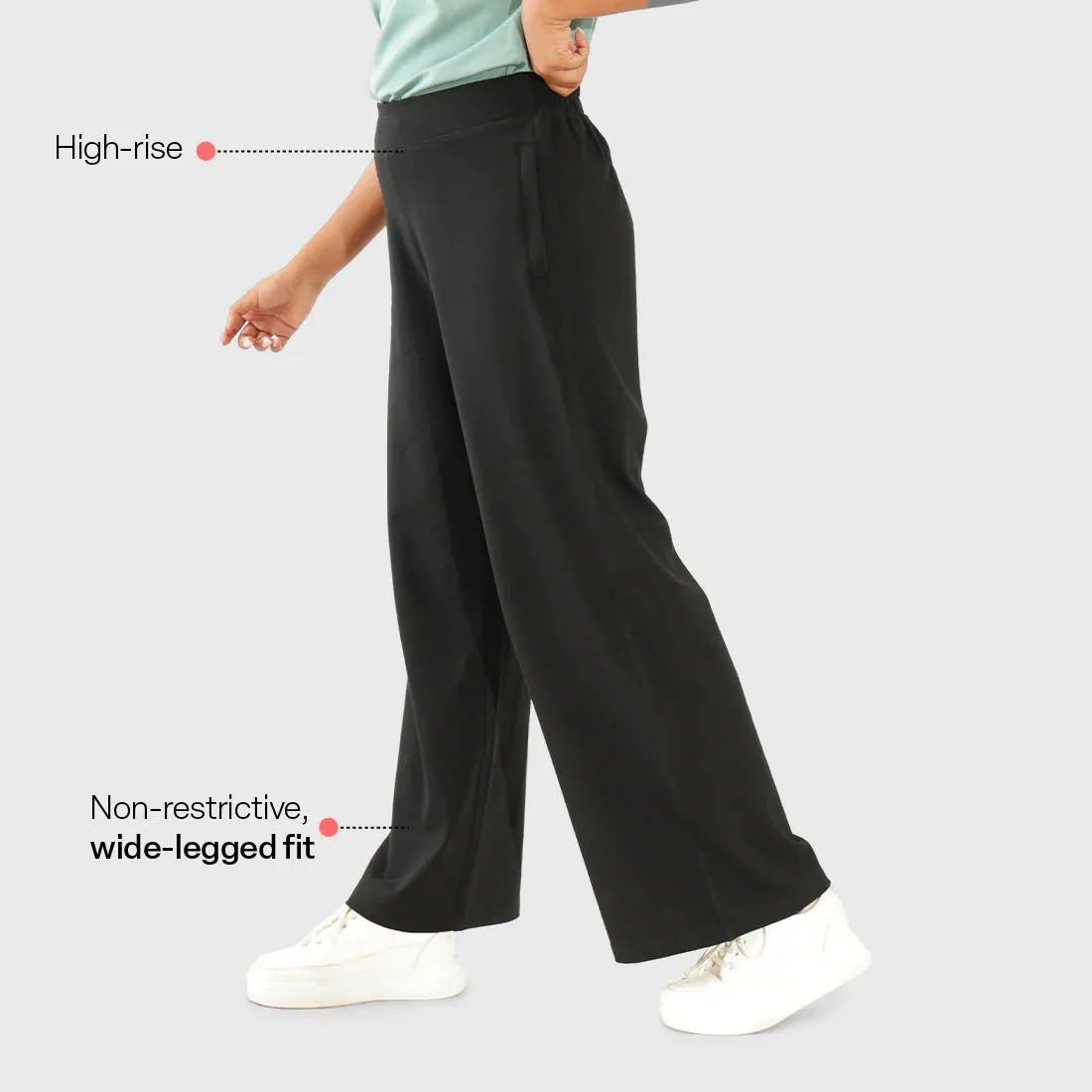 AM:PM Cotton Wide Legged Pants