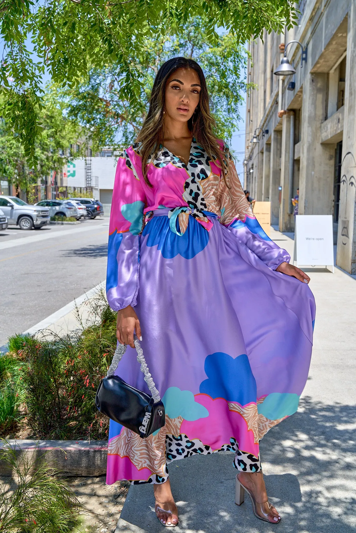 Animal Print Maxi Dress