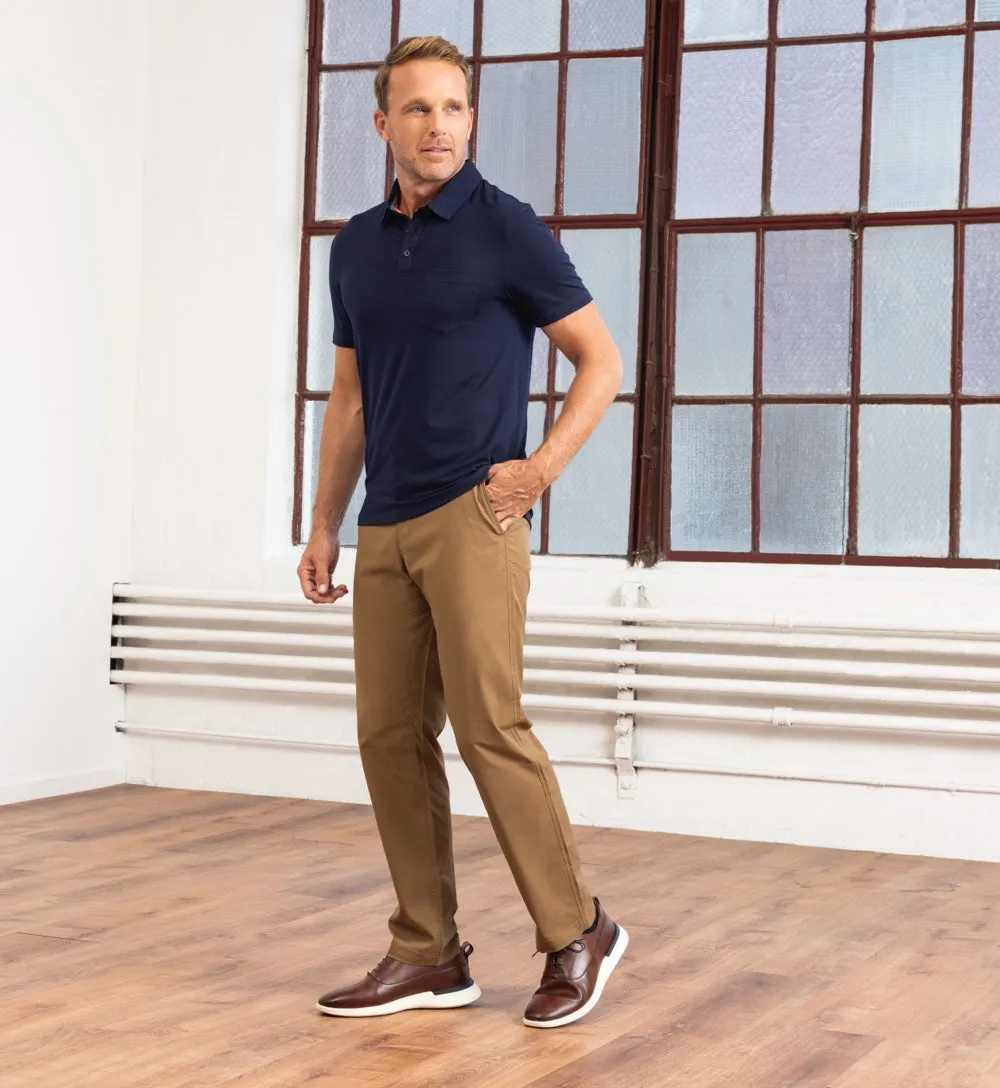 Ascender Chino Regular Fit - Walnut Brown