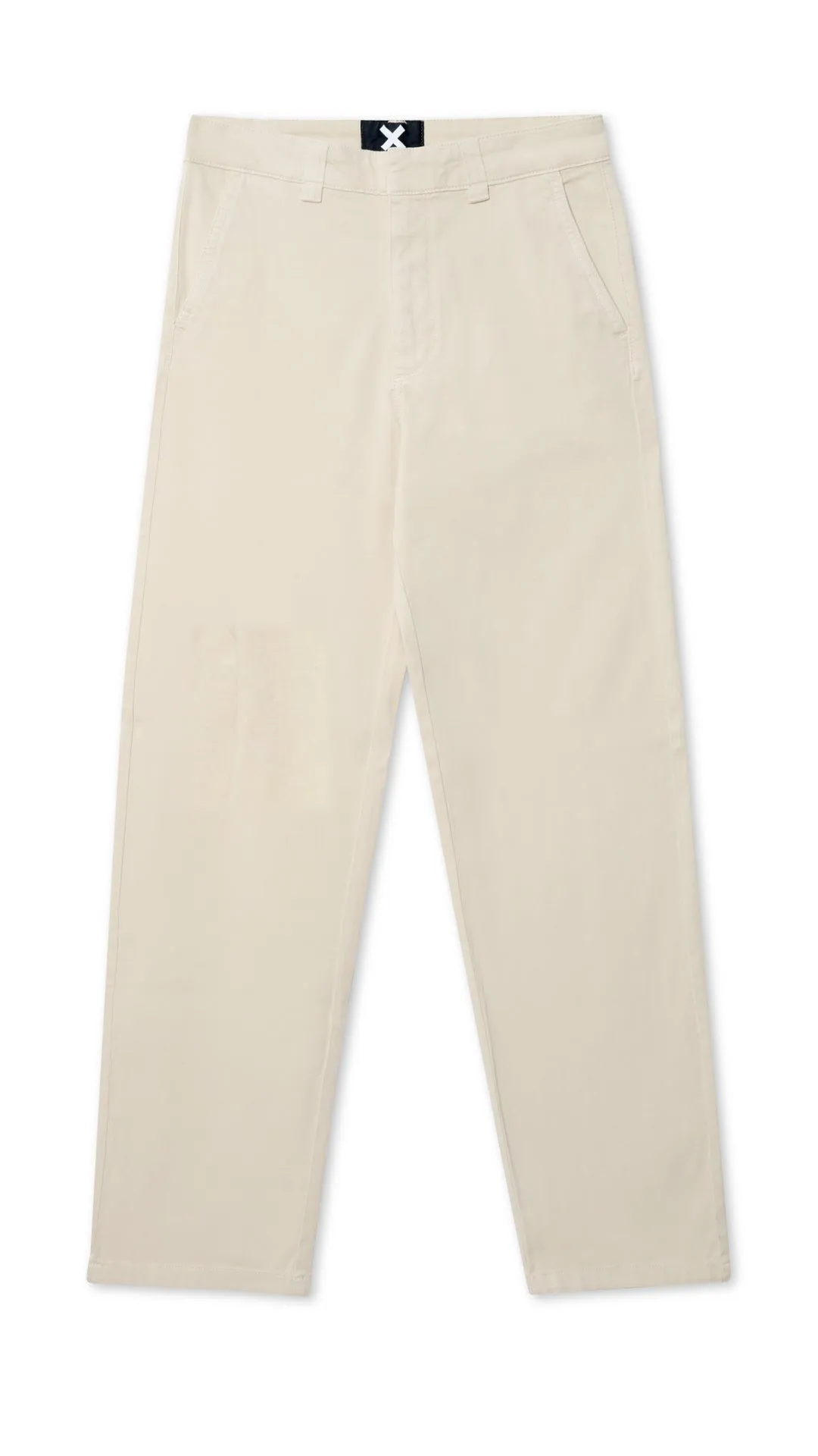 BEIGE HEART WOMAN CHINO PANTS