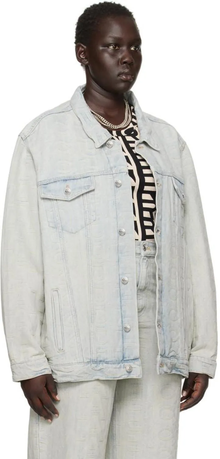 Blue 'The Monogram' Denim Jacket