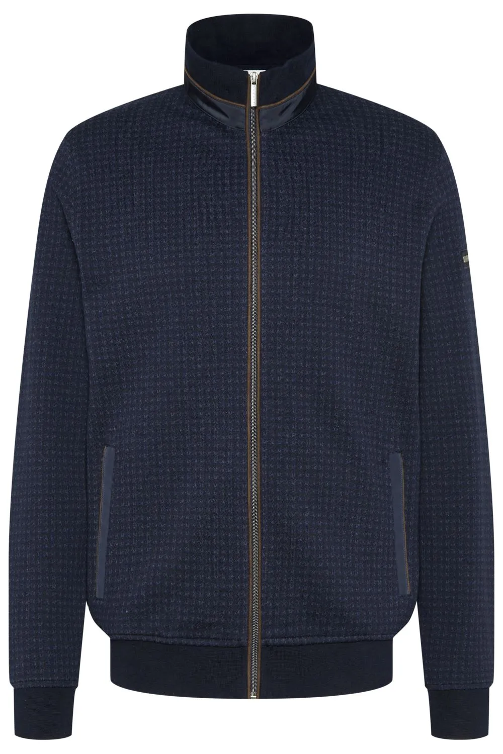 Bugatti Full Knit Sweater, Navy