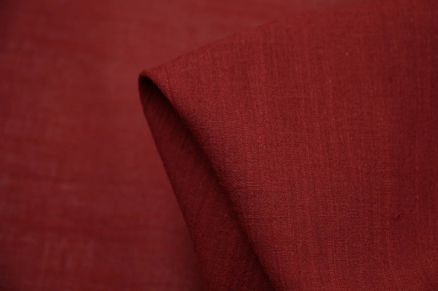 Burgundy Ocean Cotton Gauze