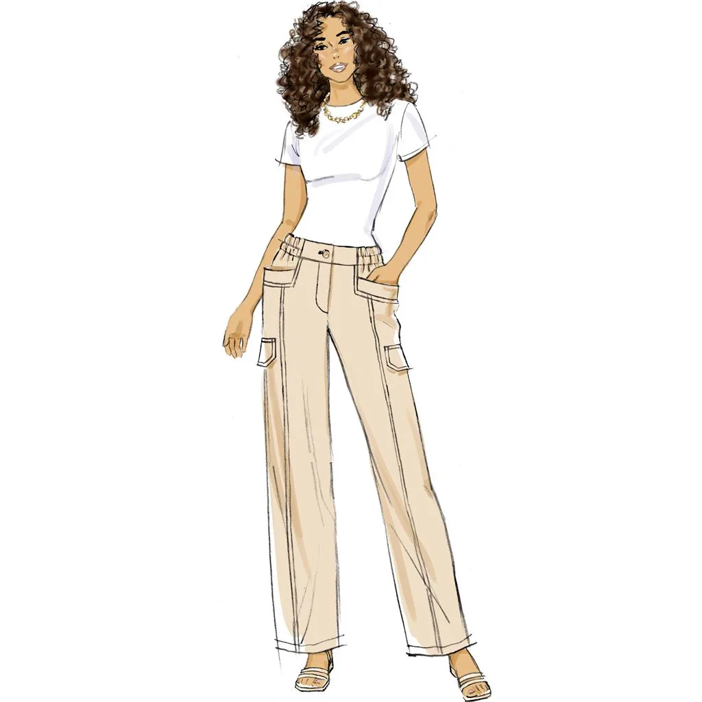 Butterick Pattern B6998 Misses' Shorts and Pants