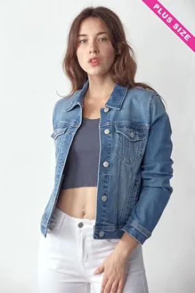 CG Vintage Light Wash Denim Jacket