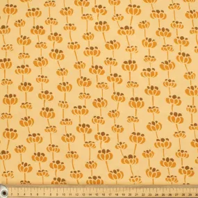 Country Side Collection #04 Yellow Pumpkin Cotton Prints