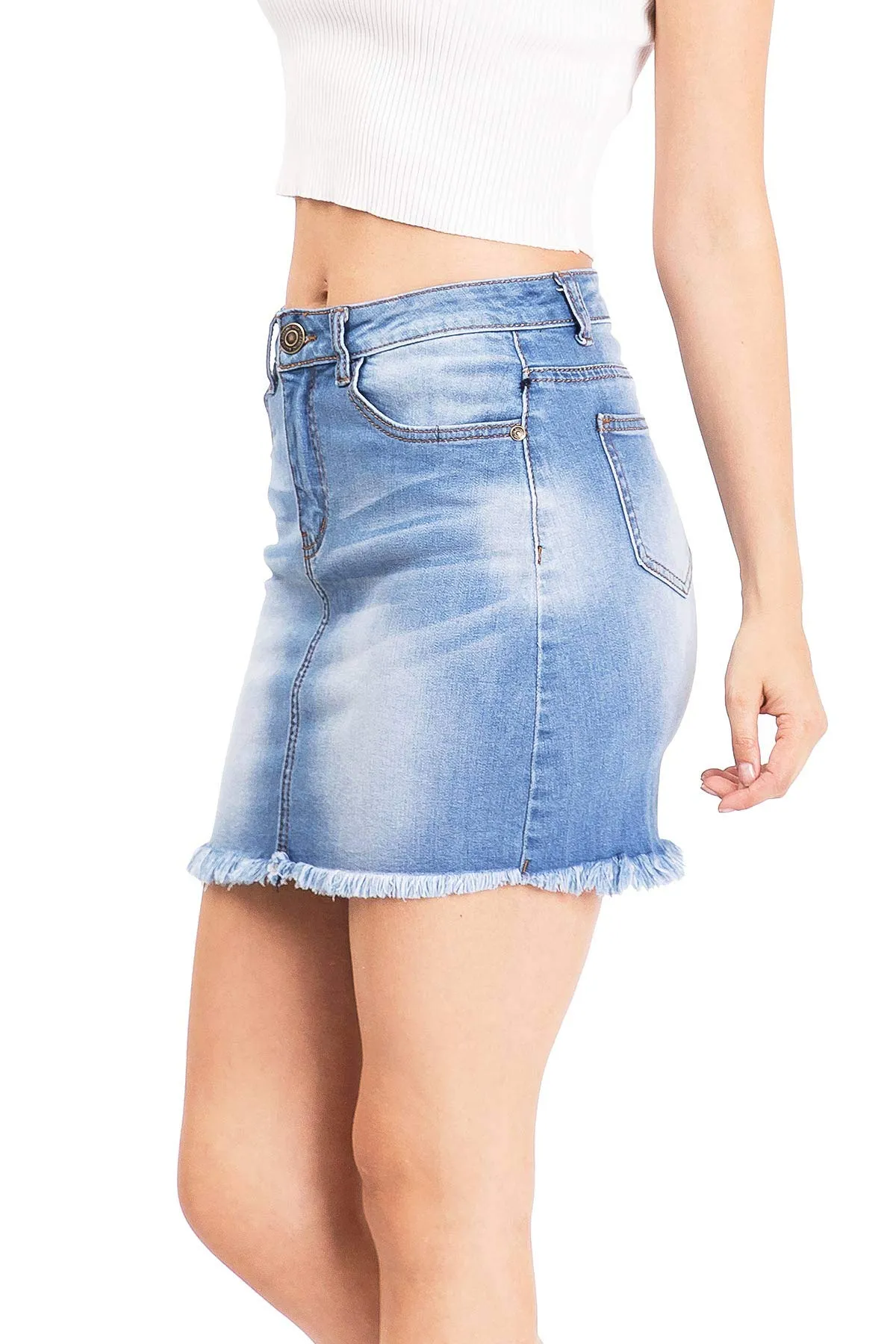 Demi Denim Skirt