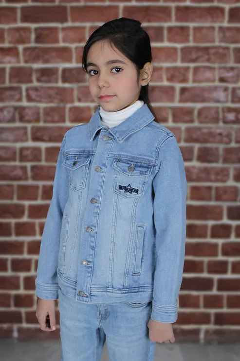 Denim Trucker Jacket Light Blue