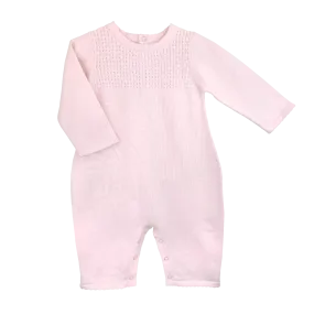 Diamond Lightweight Knit Longall in Pink