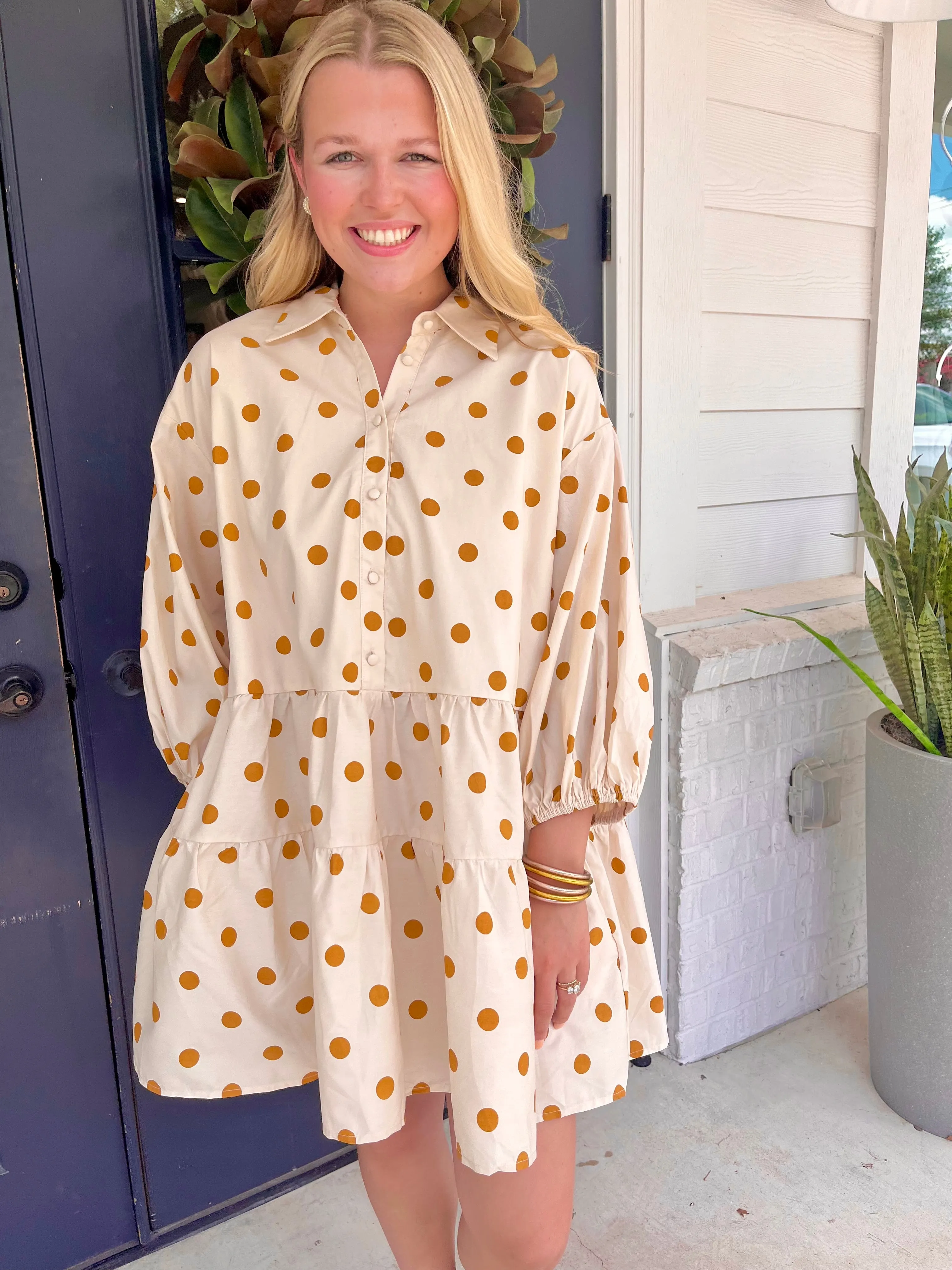 Dotted Moment Mini Dress