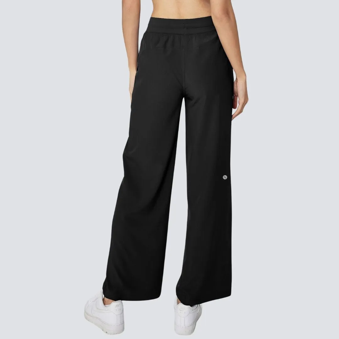 Essential Wide Legged Yoga Pant - Black