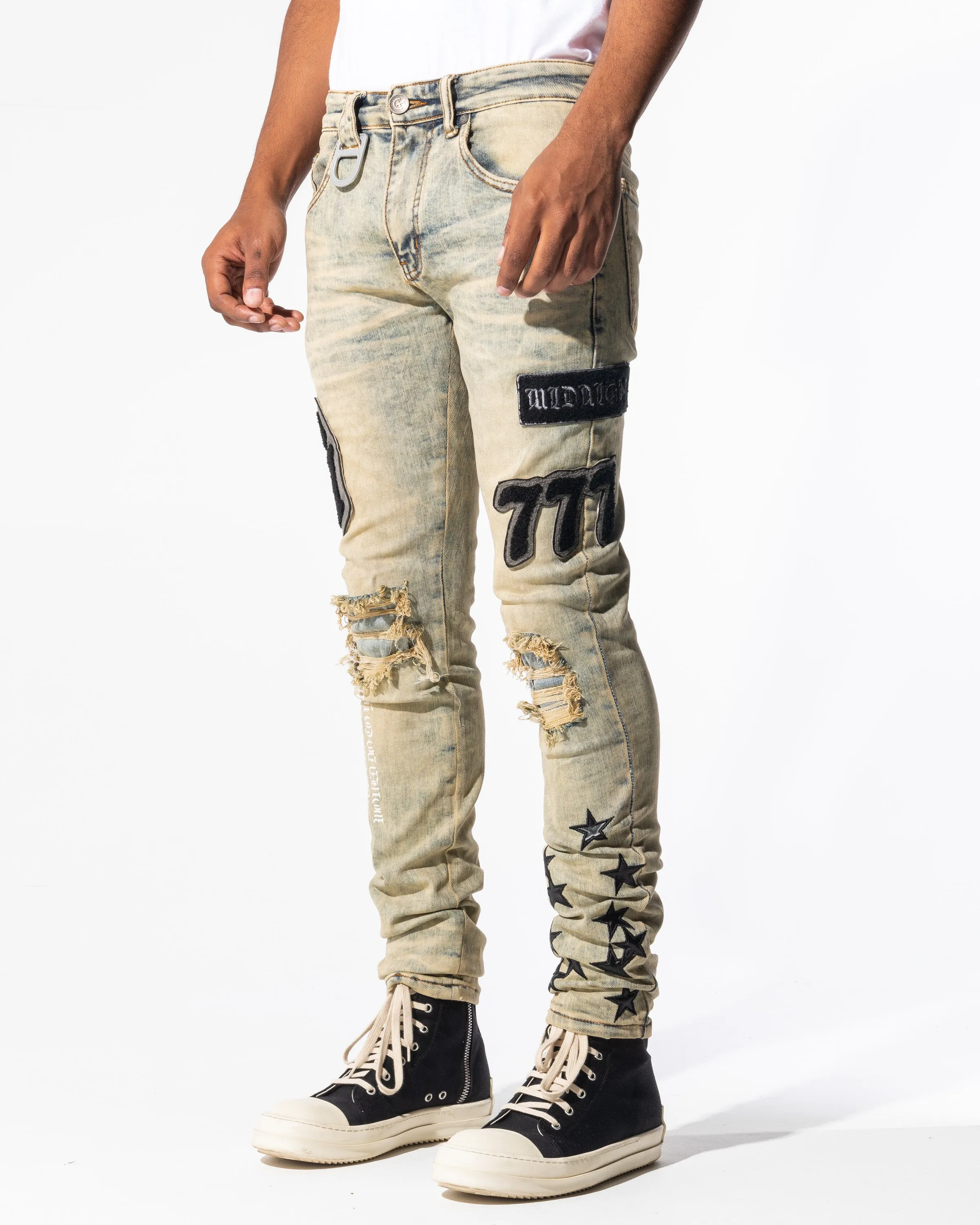 GAMBLE EVERYTHING DENIM (WHEAT WASH)