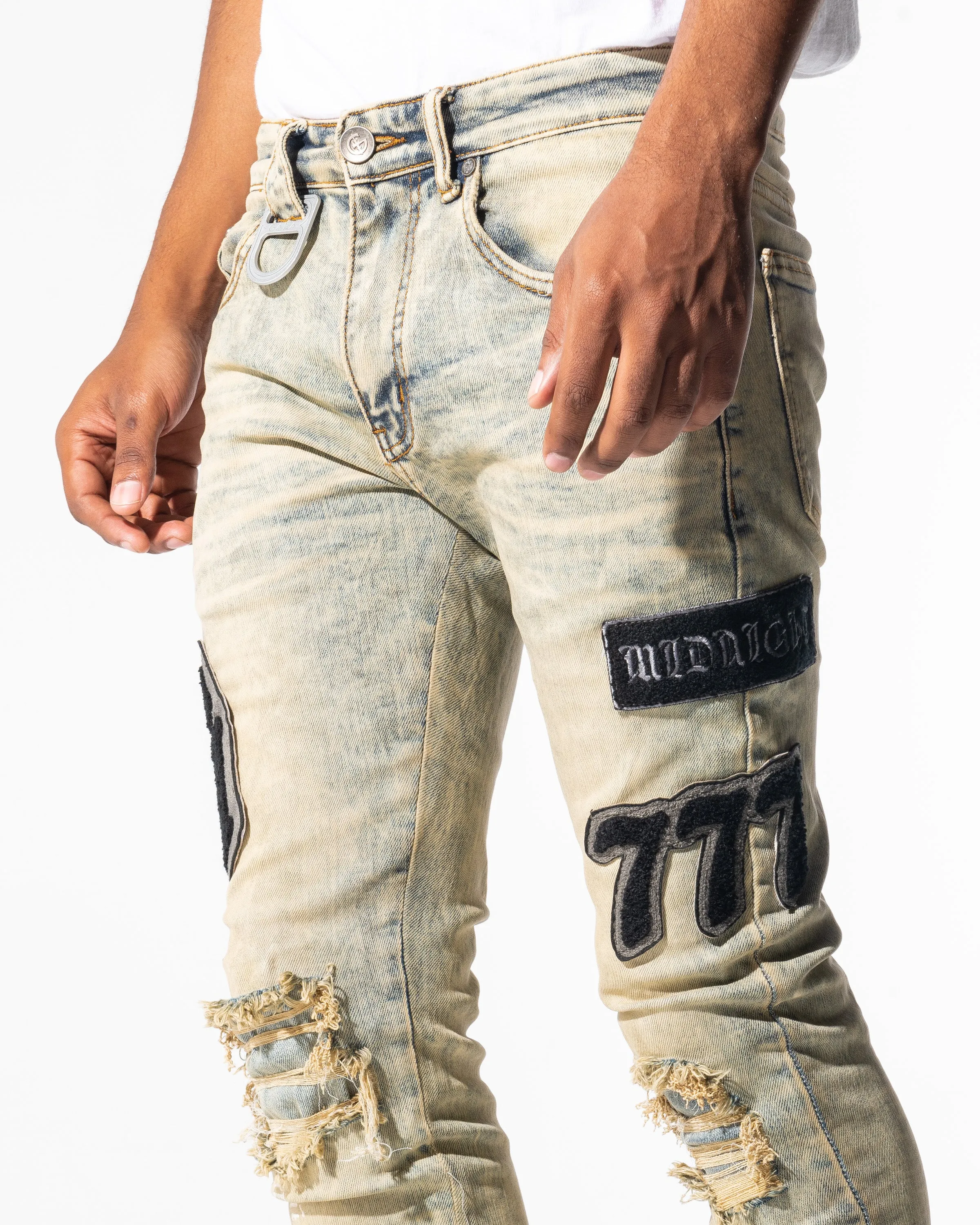 GAMBLE EVERYTHING DENIM (WHEAT WASH)