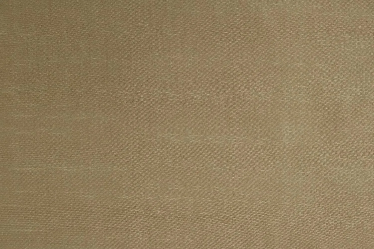 Golden Beige Plain Textured Tussar Cotton Slub Fabric