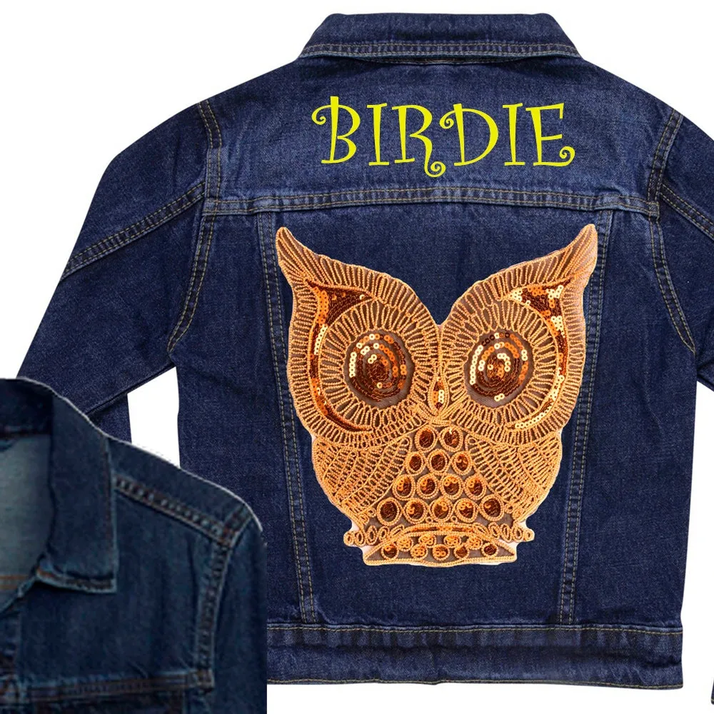 Golden Owl Denim Jacket