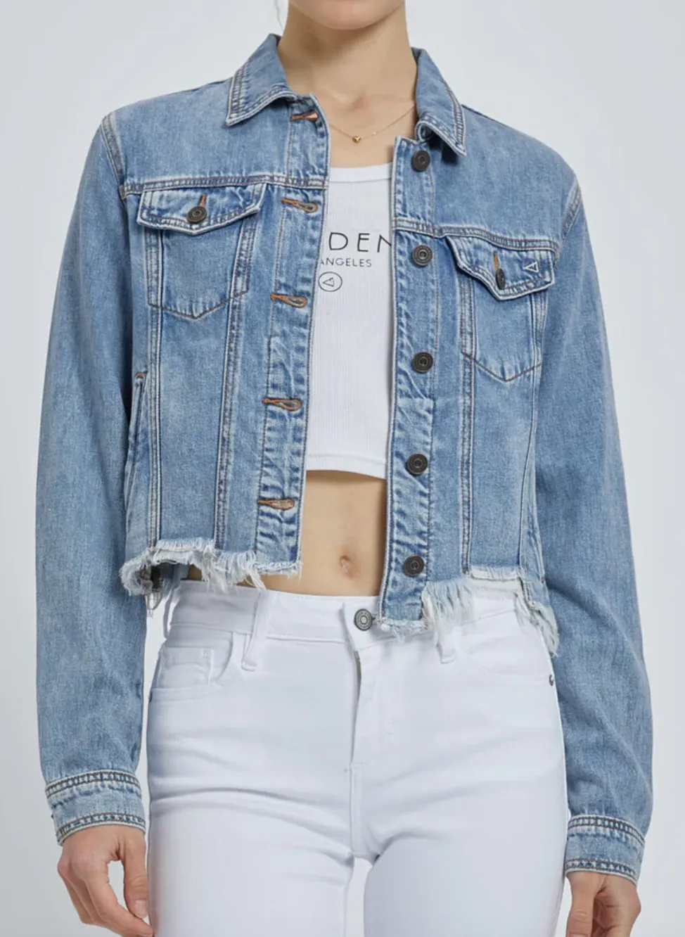 it girl denim jacket