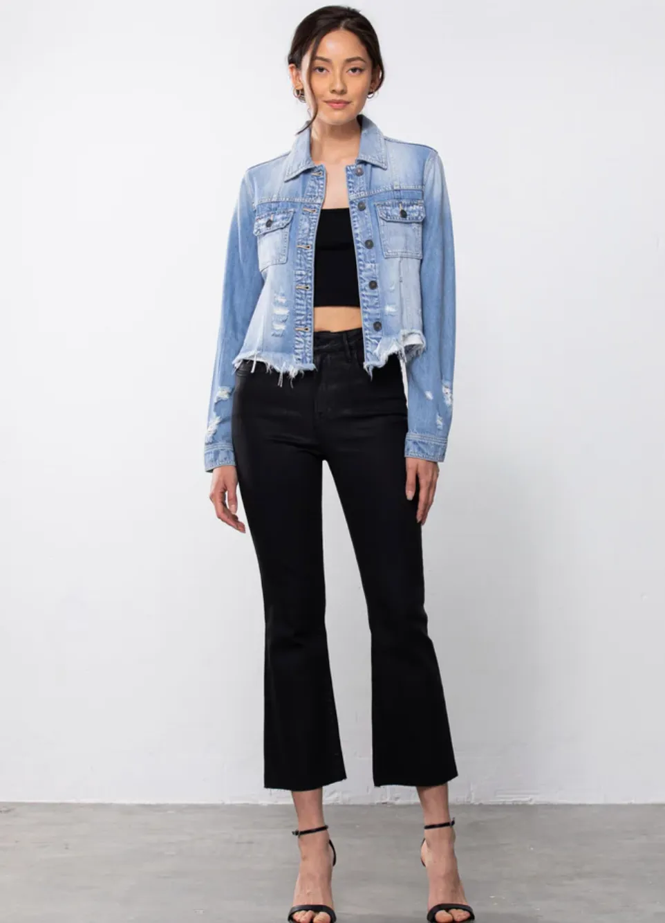 it girl denim jacket