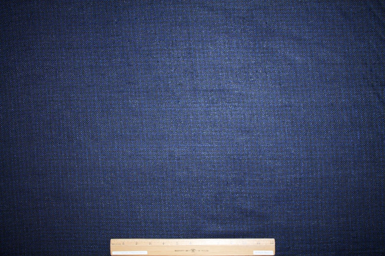 J0seph Abb0ud Small Check Wool Bouclé - Blue/Black