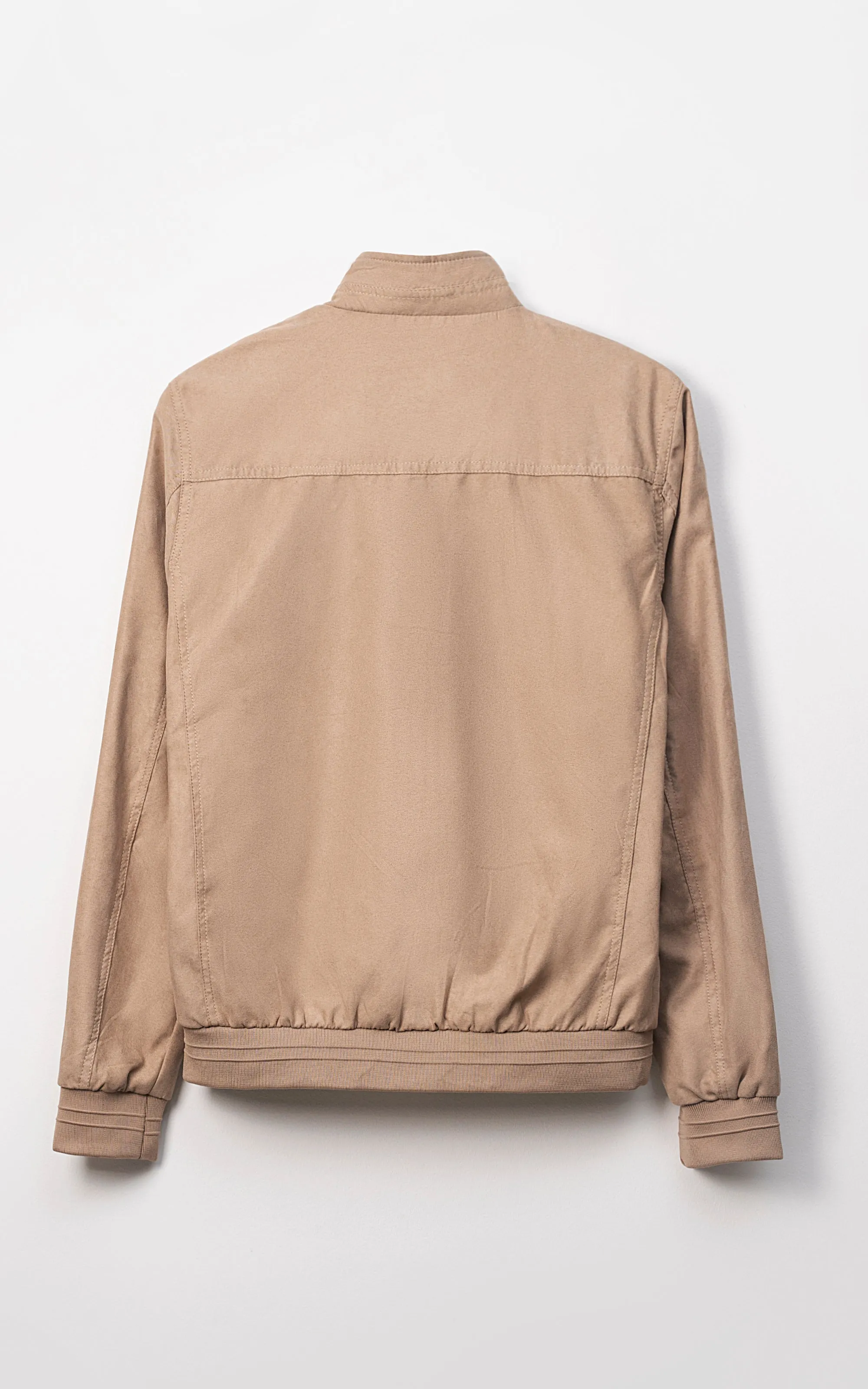 JACKET FULL SLEEVE LIGHT BROWN