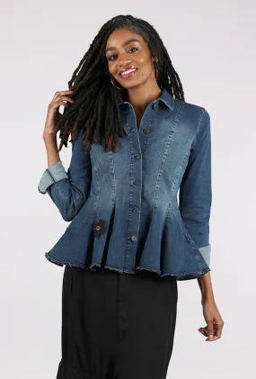 La Belle Denim Jacket, Blue