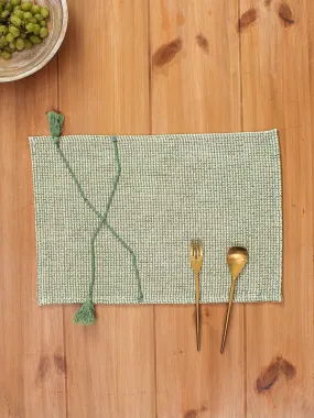 Latika - Set Of 2 Placemats (Green)