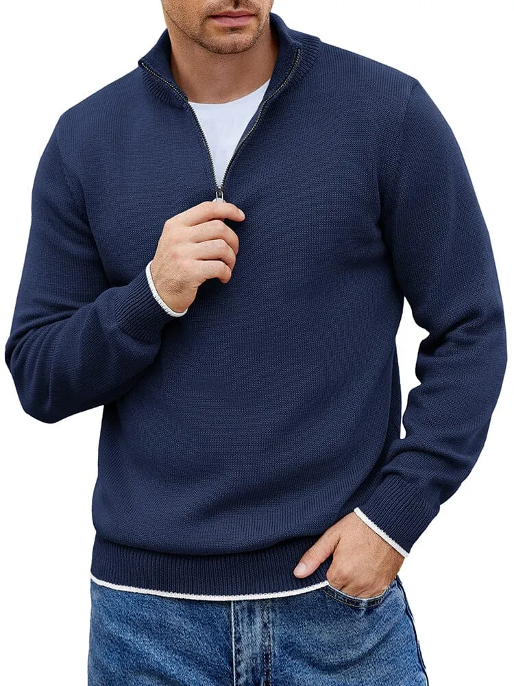 Lightweight Mock Neck Sweaters (US Only)