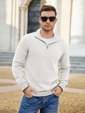 Lightweight Mock Neck Sweaters (US Only)