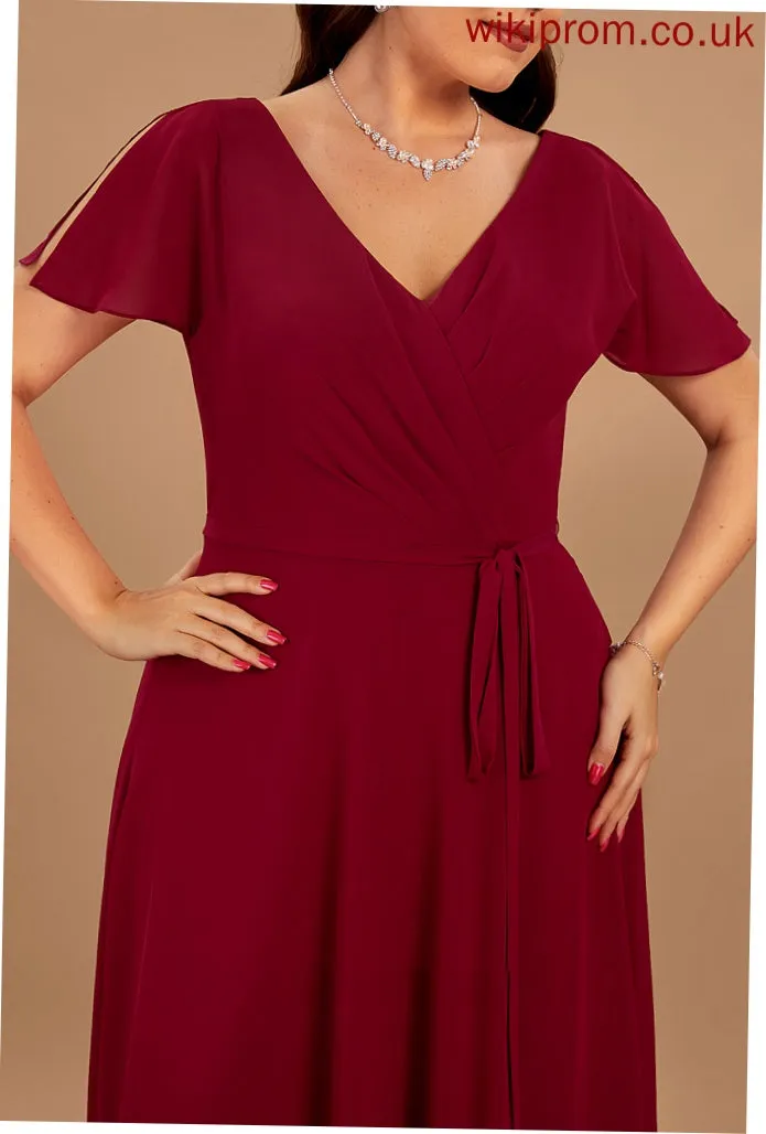 Marlee A-line Dresses Formal Dresses V-Neck Chiffon