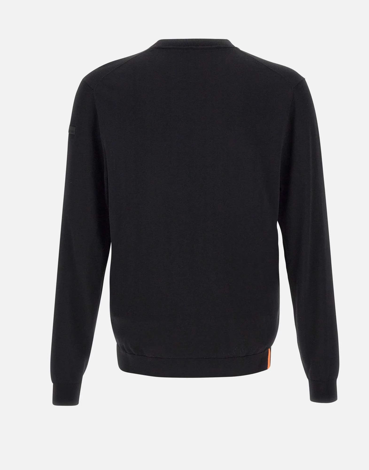 Men's Lightweight Black Stretch Sweater