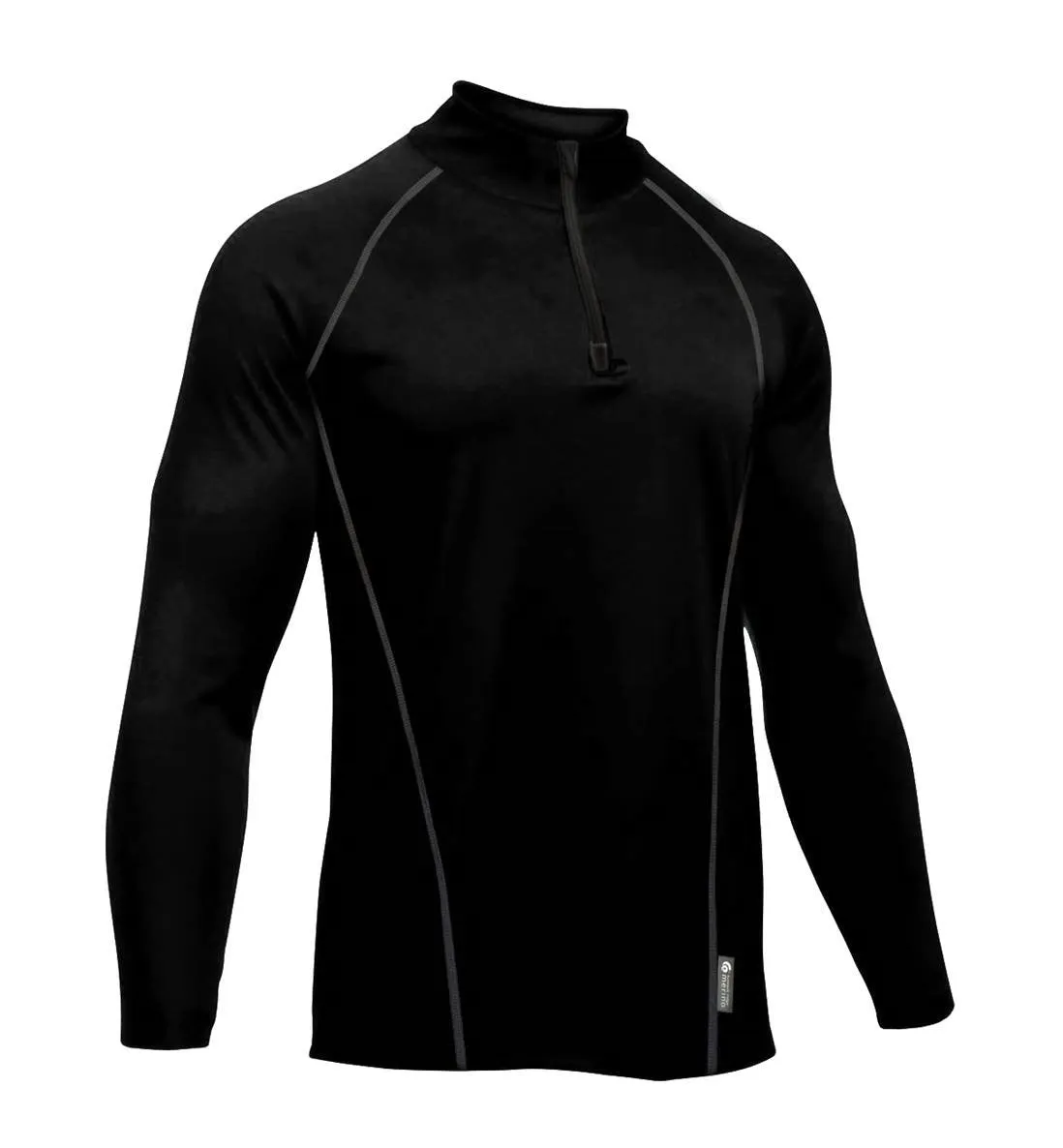 MENS LIGHTWEIGHT HALF ZIP MERINO