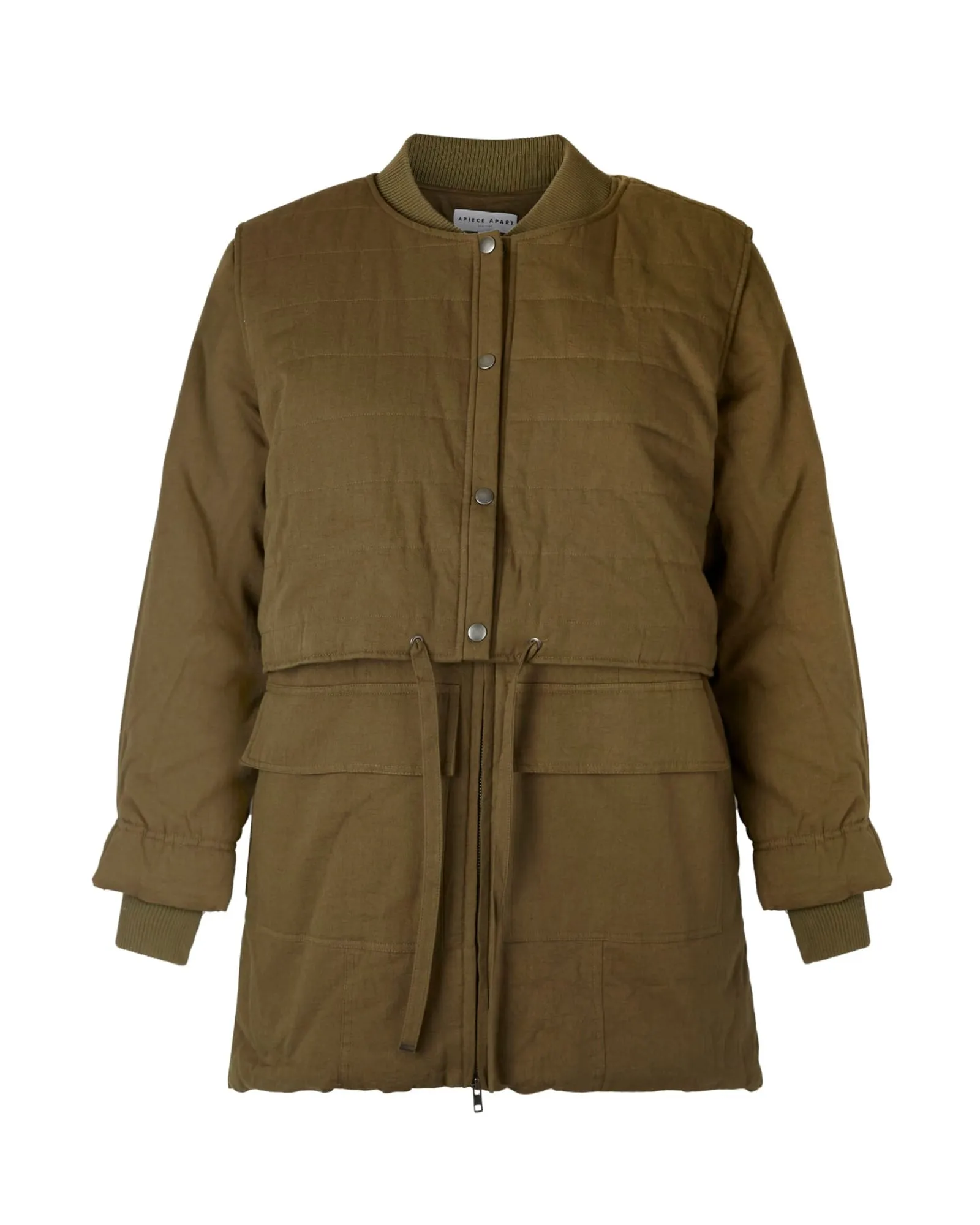 Norah Layer Coat | OLIVE