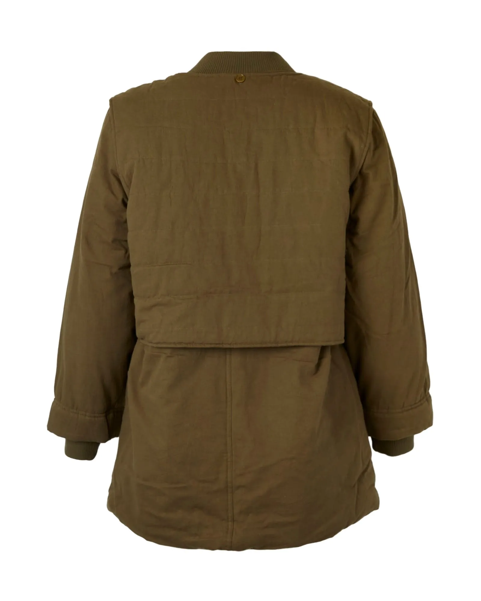 Norah Layer Coat | OLIVE