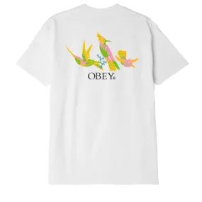 Obey Spring Birds T-Shirt - White