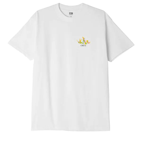 Obey Spring Birds T-Shirt - White