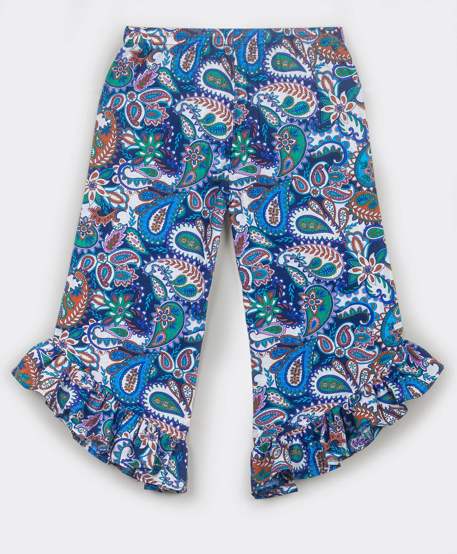 Paisley print pants