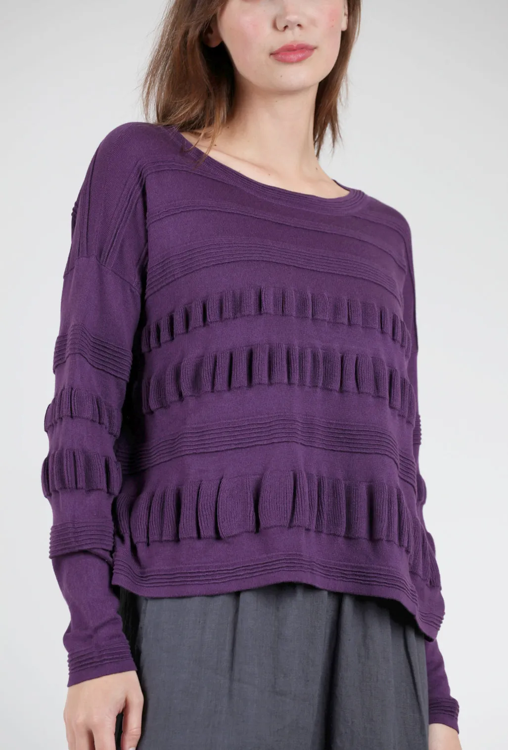 Pucker Up Sweater, Grape