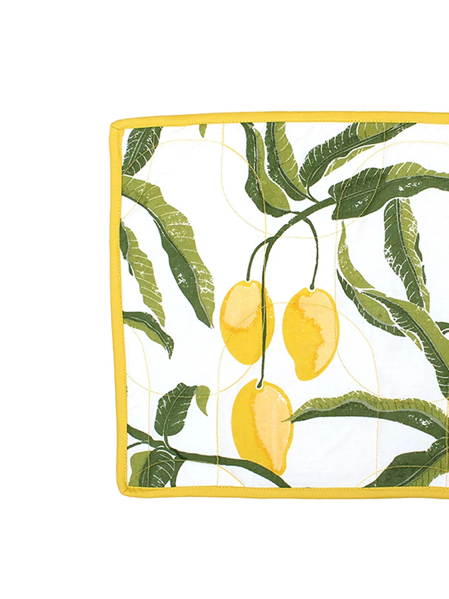 Rasaal - Set Of 2 Placemats (Yellow)