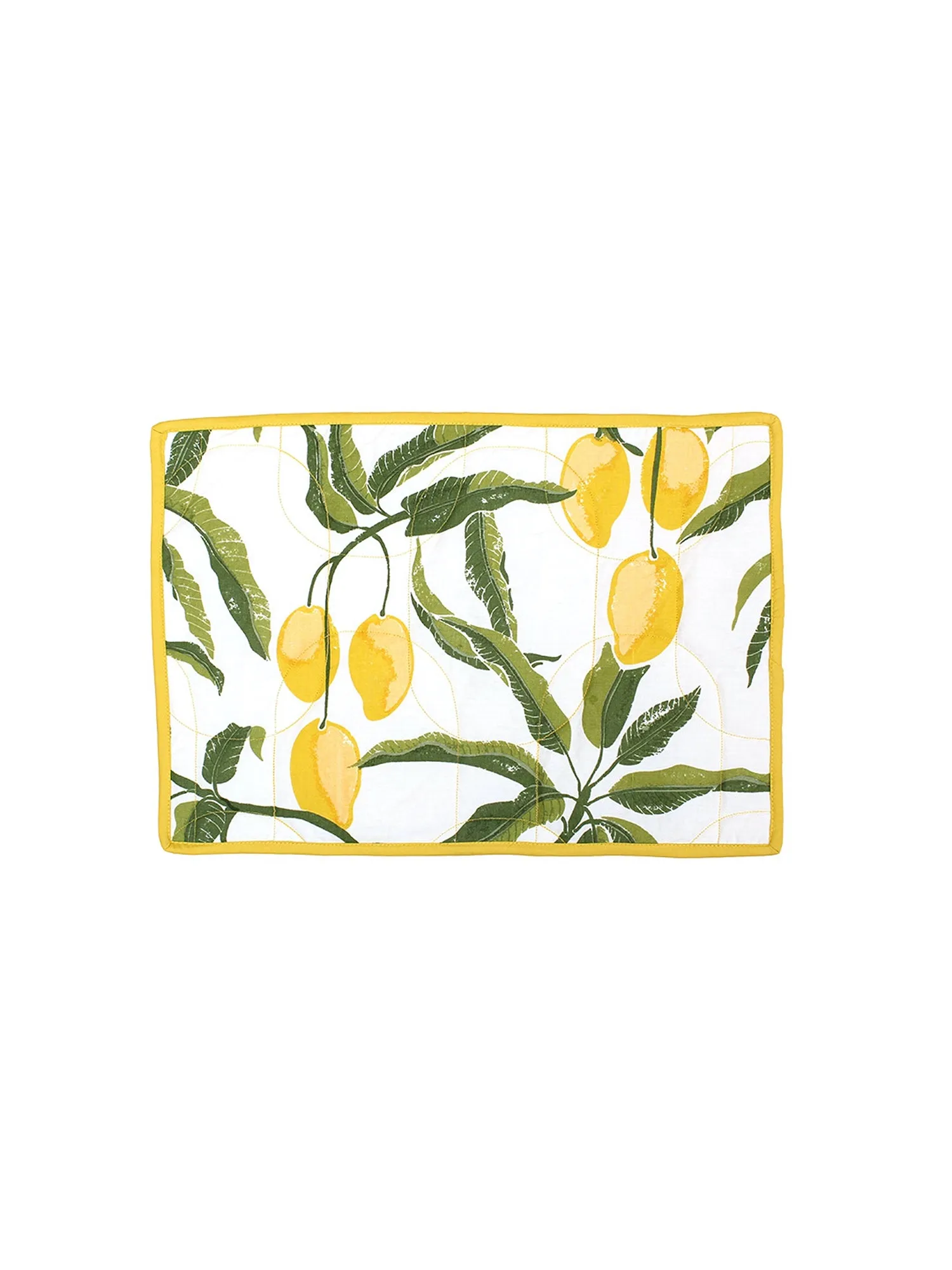 Rasaal - Set Of 2 Placemats (Yellow)