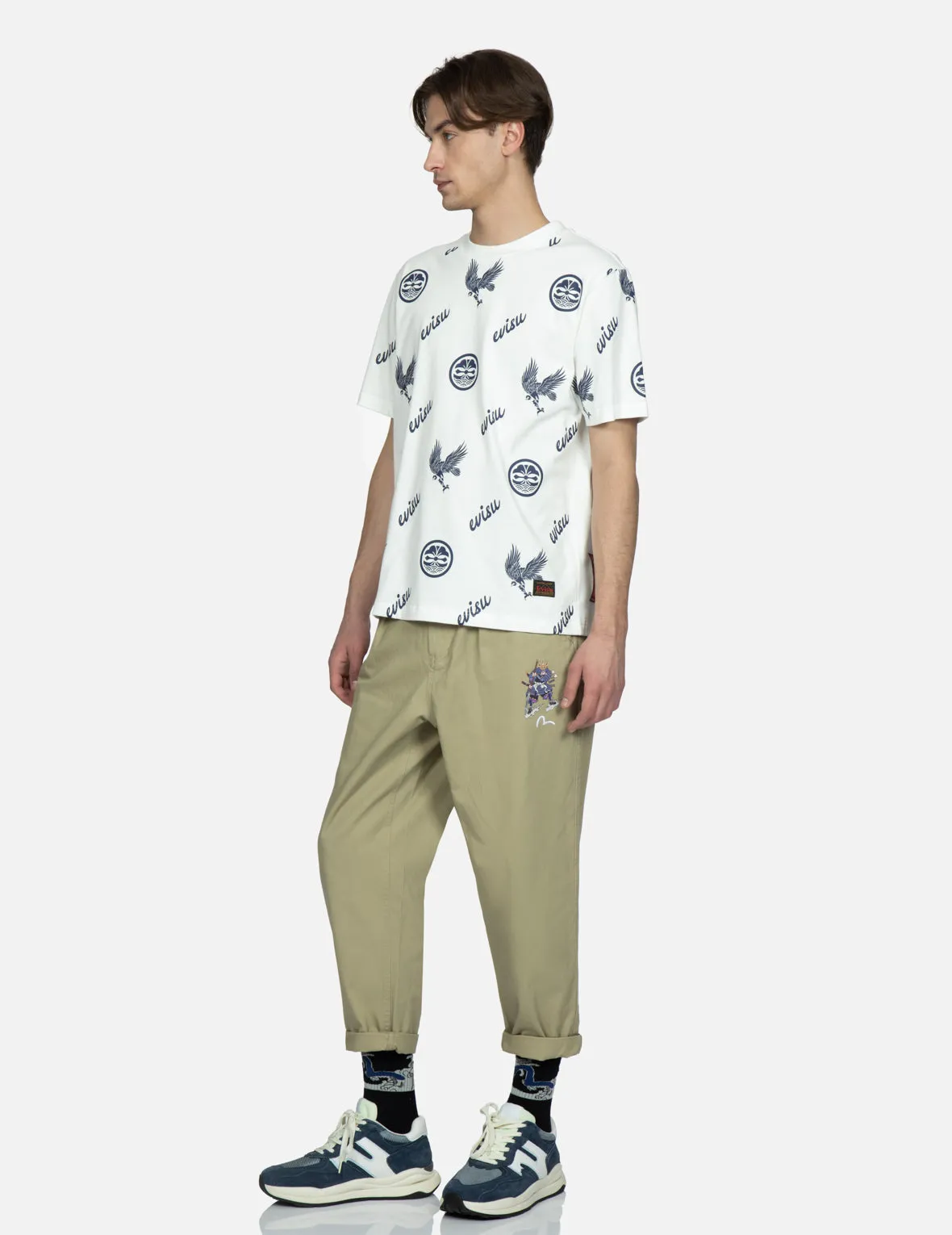 Samurai Print Chino Pants