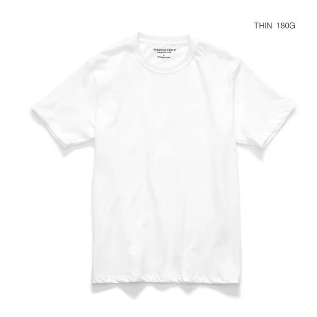 SIMWOOD 2020 Summer New 100% Cotton White Solid T Shirt Men Causal O-neck Basic T-shirt Male High Quality