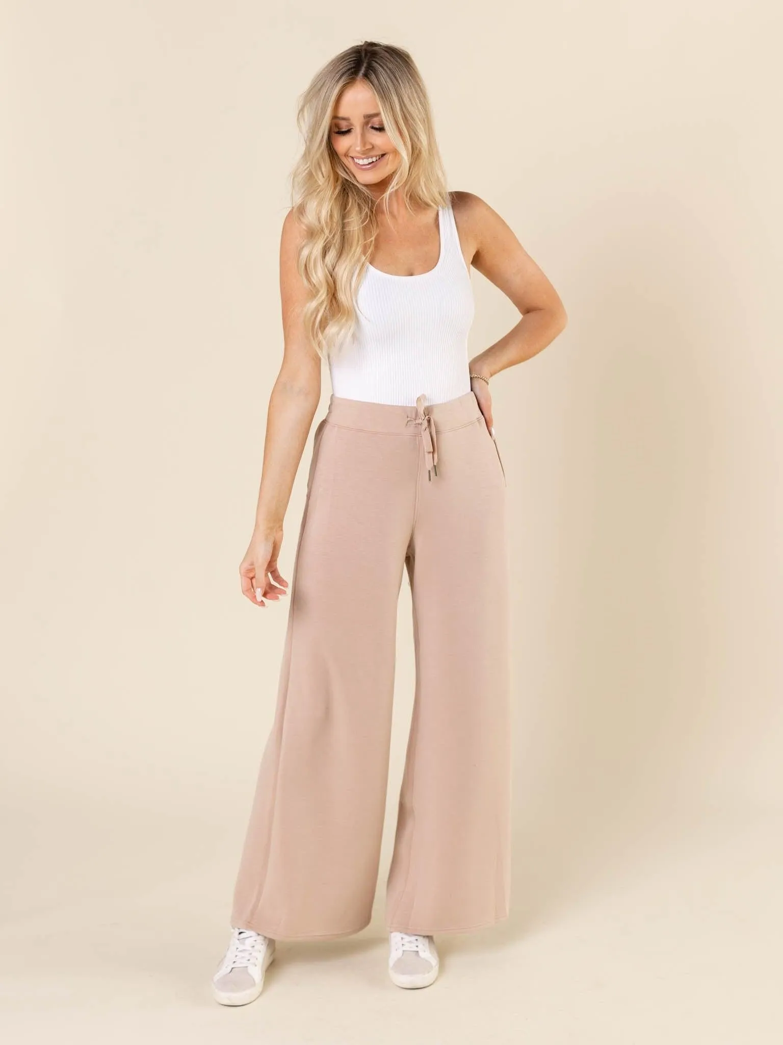 SPANX AirLuxe Wide Legged Pant