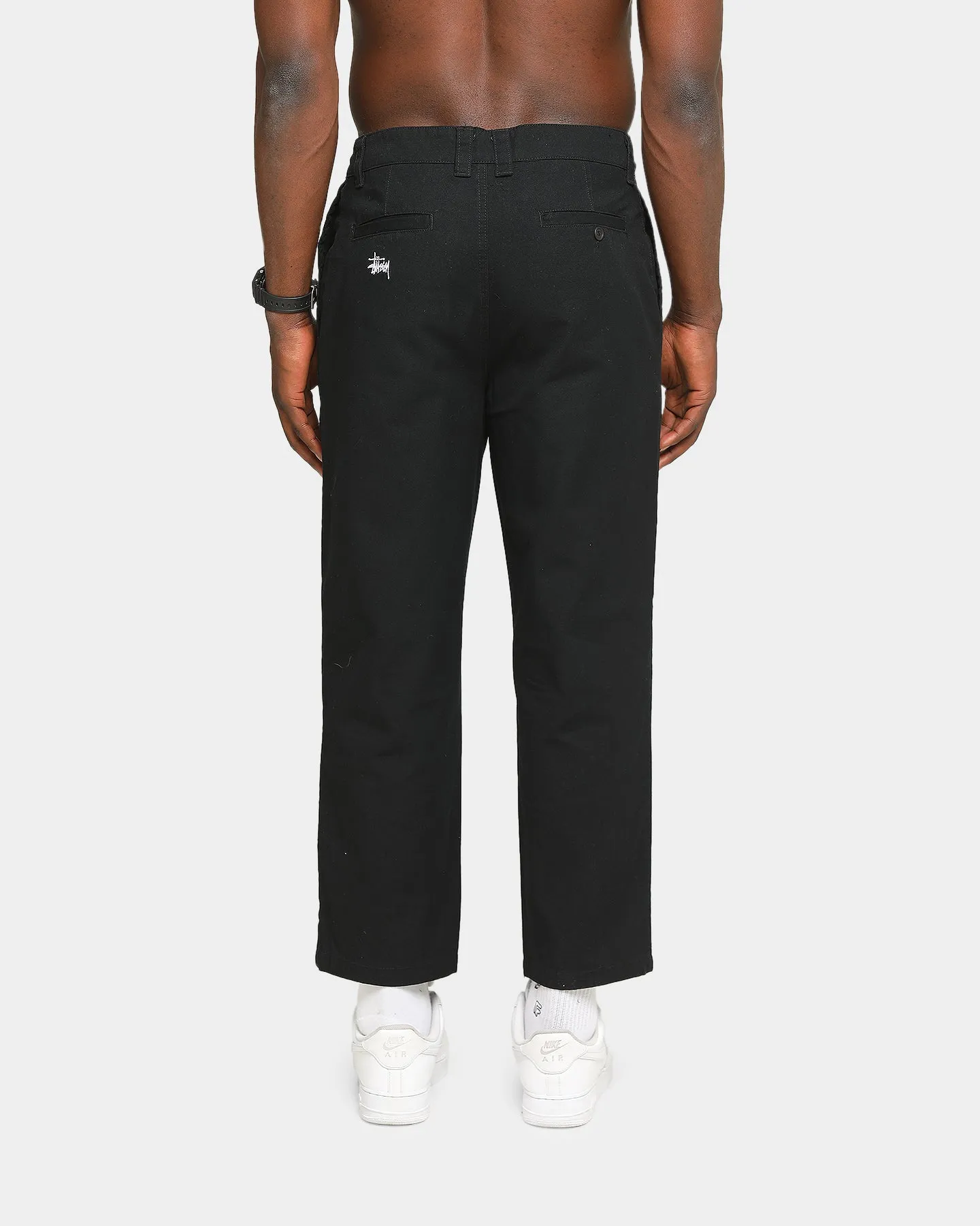 Stussy Pin Drill Pants Black