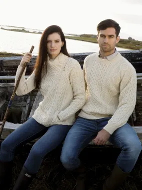 West End Knitwear | Aran Lightweight Sweater | Men's